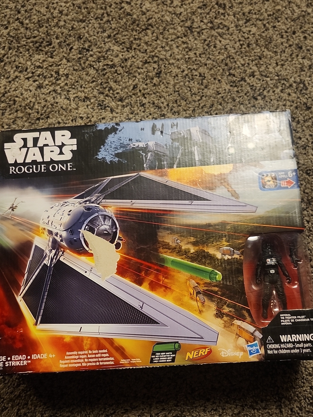 Star Wars Rogue One Imperial Shuttle Playset - Black, Gray & Orange Artwork